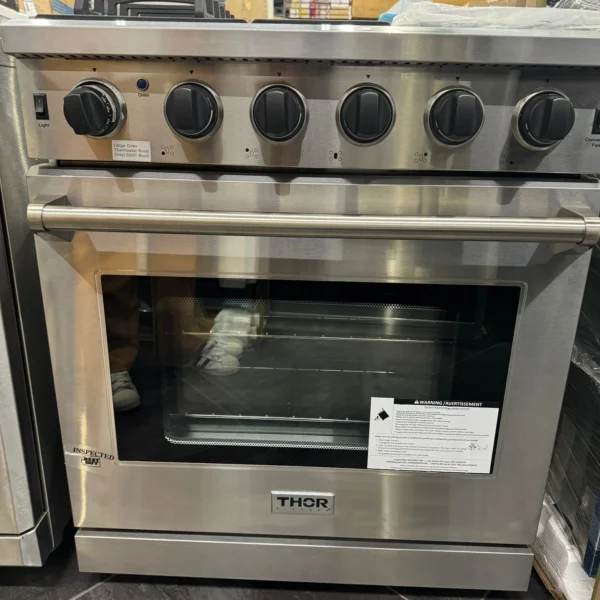 THOR Kitchen Freestanding Professional 30-Inch Gas Range in Stainless Steel -  + LP Conversion Kit<br><p style="font-size: 20px; color: #A9A9A9;">Model #LRG3001ULP</p>