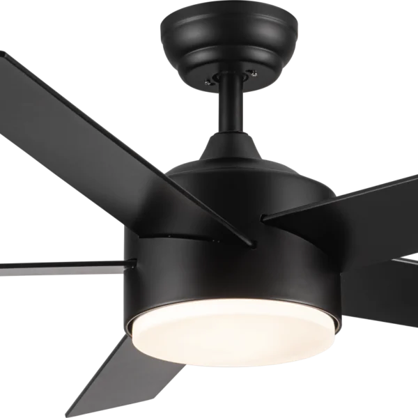 Matt Black Celling Fan 52″ <br>Item no. 52-1084
