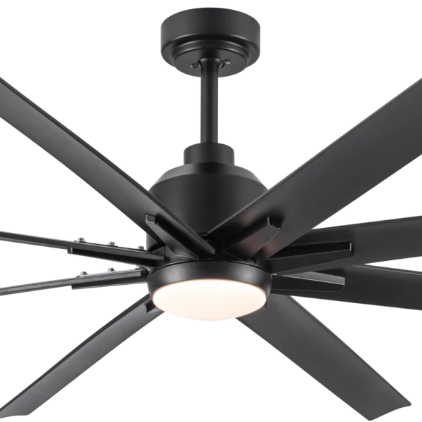 Matt Black Celling Fan 72″ <br>Item no. 72-1109