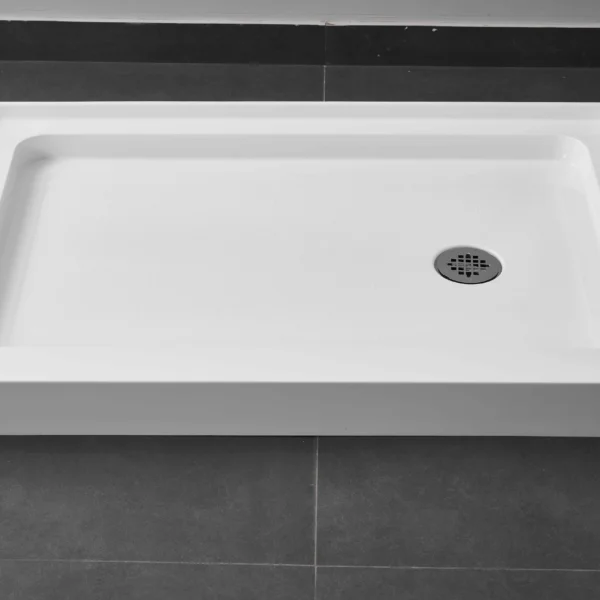 White Acrylic Shower Base 48″ <br>Item no. GS-SB4832 R