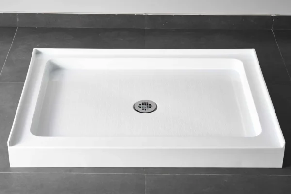 White Acrylic Shower Base 48″ Item no. GS-SB4836 C