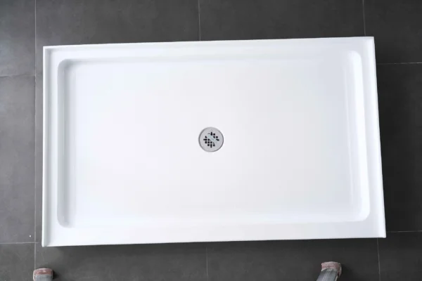 White Acrylic Shower Base 60″ Item no. GS-SB6032 C