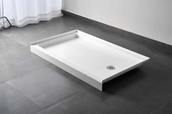 White Acrylic Shower Base 60″ Item no. GS-SB6032 R