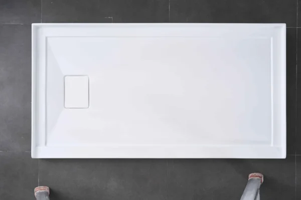 White Acrylic Shower Base 60″ Item no. GS-SP6032F L