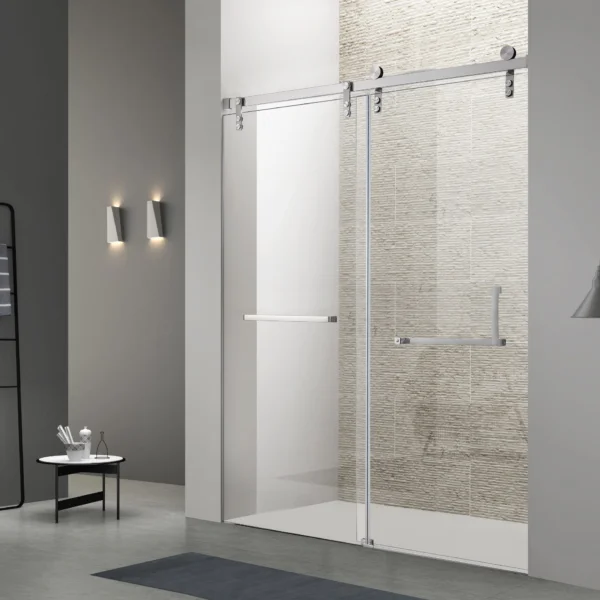 Chrome Shower Door 60"  Item no. ASE-211