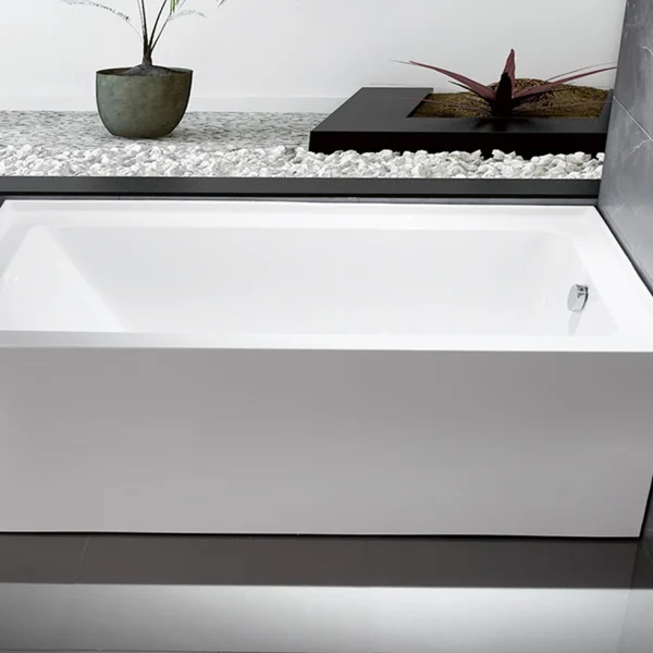 Acrylic Alcove Bathtub ASE-C-499-81-L (Left Drainer Hole)